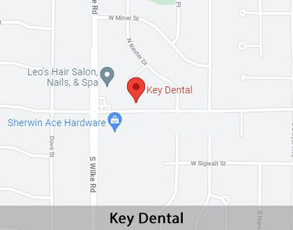 Map image for Family Dentist in Arlington Heights, IL